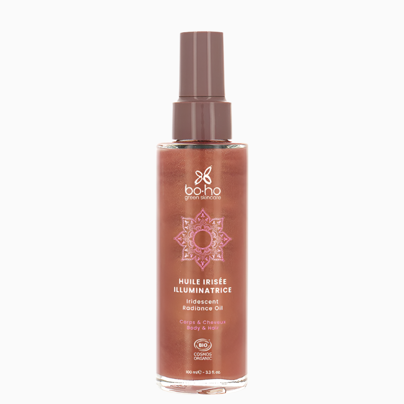 HUILE IRISÉE ILLUMINATRICE BIO 02 ROSE GOLD *