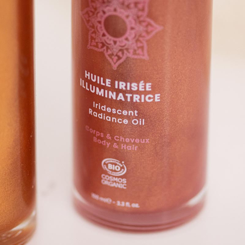 HUILE IRISÉE ILLUMINATRICE BIO 02 ROSE GOLD *
