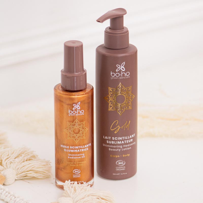 HUILE SCINTILLANTE ILLUMINATRICE BIO 01 GOLD *