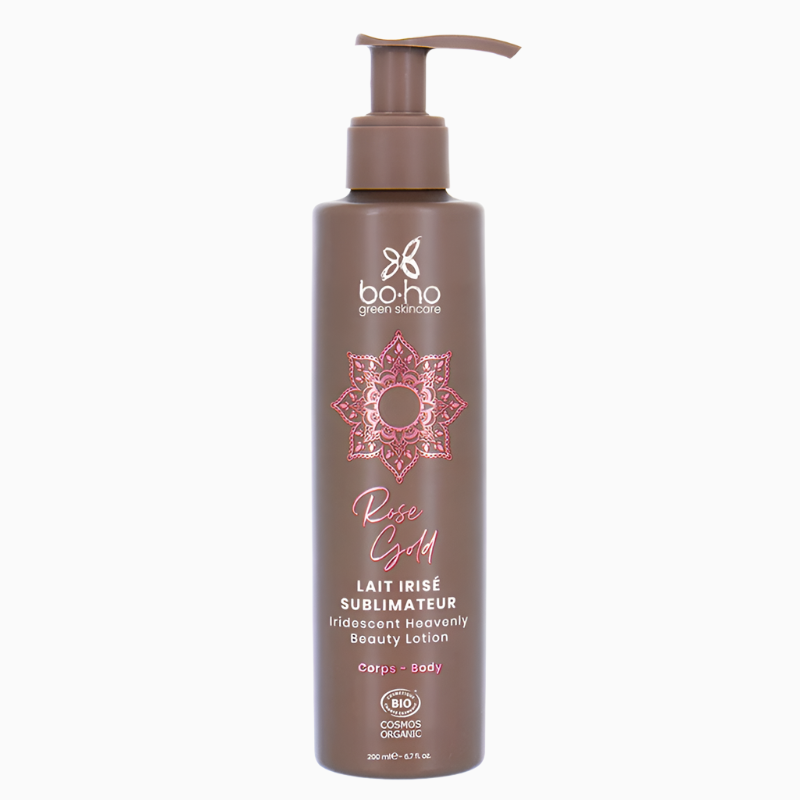 LAIT IRISÉ SUBLIMATEUR BIO 02 ROSE GOLD *