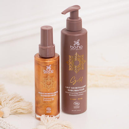 HUILE SCINTILLANTE ILLUMINATRICE BIO 01 GOLD *