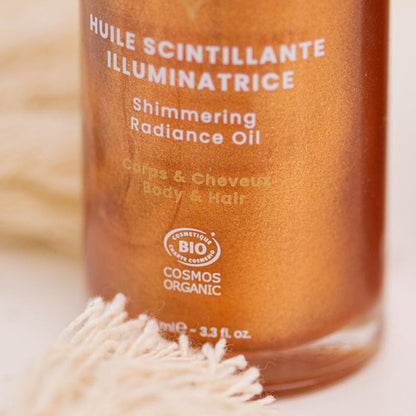 HUILE SCINTILLANTE ILLUMINATRICE BIO 01 GOLD *